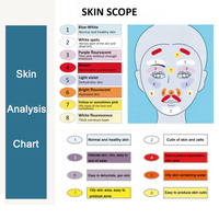 Analyseur de peau portable 3D pour le visage – Équipement d'analyse pour soins du visage – Appareil de test cutané pour salon – Prix de vente