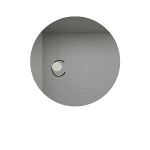 Espejo <span class=keywords><strong>de</strong></span> <span class=keywords><strong>Baño</strong></span> Redondo Moderno e Inteligente con Iluminación LED, Montado en la Pared, <span class=keywords><strong>Antivaho</strong></span>, con Pantalla Táctil, para Salón y Hotel - Product Image 5