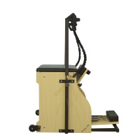 Silla Wunda de Madera de Arce para Pilates Reformer Serie MJD W56, Equipo de Ejercicio Portátil, Ajustable y Duradero para Uso en el Hogar y en Estudios