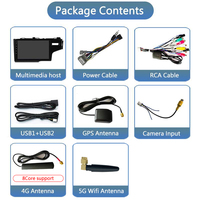 Lecteur multimédia Android Auto avec DSP pour Fit Jazz 2014 RHD, GPS, navigation, 4G, CarPlay, garantie 1 an