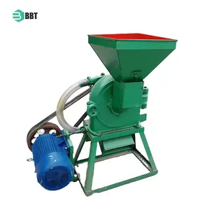 China Manufacturers Price Small Rice Straw Grain Grinding Crushing Machine Wheat Corn Mill Crusher For Making Cattle Sheep Feed