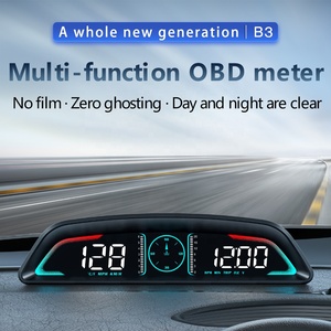 2025 nóng bán phổ xe OBD2 đo đa chức năng HUD tốc độ nước Temp B3 Head up hiển thị tự động điện tử công tơ mét - Product Image 2