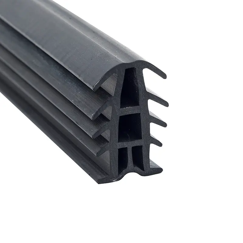Custom T-Shape EPDM Extrusion Rubber Sealing Strip Photovoltaic Solar panel seal strip