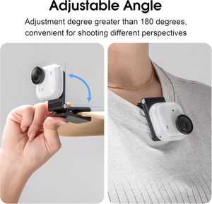 Adaptateur de montage magnétique réglable STARTRC Go Ultra pour sac à dos Insta360, clip pivotant à dégagement rapide pour accessoires Insta360 Go Ultra - Product Image 4