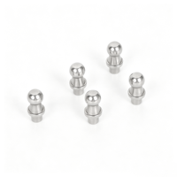 Automotive Grade 10B21 Steel Chrome Plated Ball Head Screw Cold Heading Pin Multi-Size Stud Bolt EV Auto Universal Fasteners