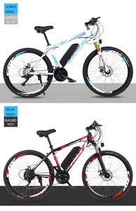 دراجة جبلية كهربائية 26 بوصة 36 فولت 250 وات من مصنع المعدات الأصلي لعام 2024 دراجة جبلية سريعة التوصيل جاهزة للشحن دراجة كهربائية 500 وات دراجة جبلية كهربائية