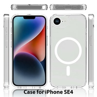 Coques Magnétiques pour Téléphones Portables Épaisseur 1,5 mm Anti-rayures Transparentes comme du Cristal pour iPhone 18 17 Pro Max 17e 16e 16 Plus
