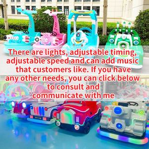 Auto a Batteria per Bambini a Forma di Cuore con Musica e Radar per Centri Commerciali - Product Image 4