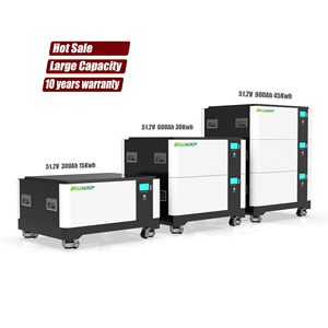 Batería de Almacenamiento de Energía Solar para el Hogar, Apilable, 51.2V 300Ah, con Comunicación CAN, 15kWh 30kWh 45kWh, en Stock en la UE - Product Image 4