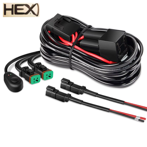 Nieuwe 12V 40a Dt Plug Bedrading Harnas Kit 2 Meter Weg Atv 4X4 42 50 52 Inch Led Werk Licht Bar Connect Accessoires Kabel Relais - Product Image 1