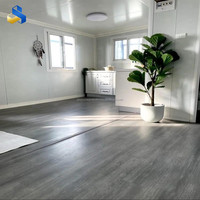 Conteneur modulaire préfabriqué en panneaux sandwich extensibles pour maison d'hôtes, hôtel et espaces d'hébergement supplémentaires
