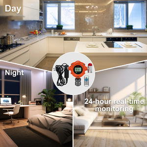 Monitor fixo de <span class=keywords><strong>detector</strong></span> de gás de amônia NH3 fixado na parede de alta precisão com painel de controle para granjas avícolas - Product Image 4
