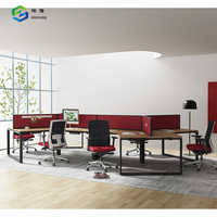 Bureau personnalisé Bureau moderne Table d'ordinateur Design Bureau à 120 degrés Poste de travail