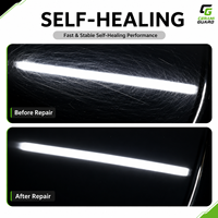 Film de protection de peinture CRG en TPU haute brillance 7,5 mil, film de protection de carrosserie transparent, résistant aux rayures, anti-taches, résistant aux UV, en rouleau