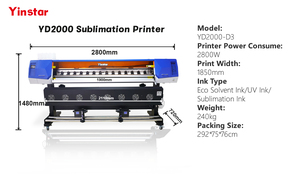 Équipement d'impression numérique pour bannières autocollantes pour entreprises, imprimante écosolvant 1,8 m, imprimante jet d'encre I3200, tête simple Xp600 - Product Image 6