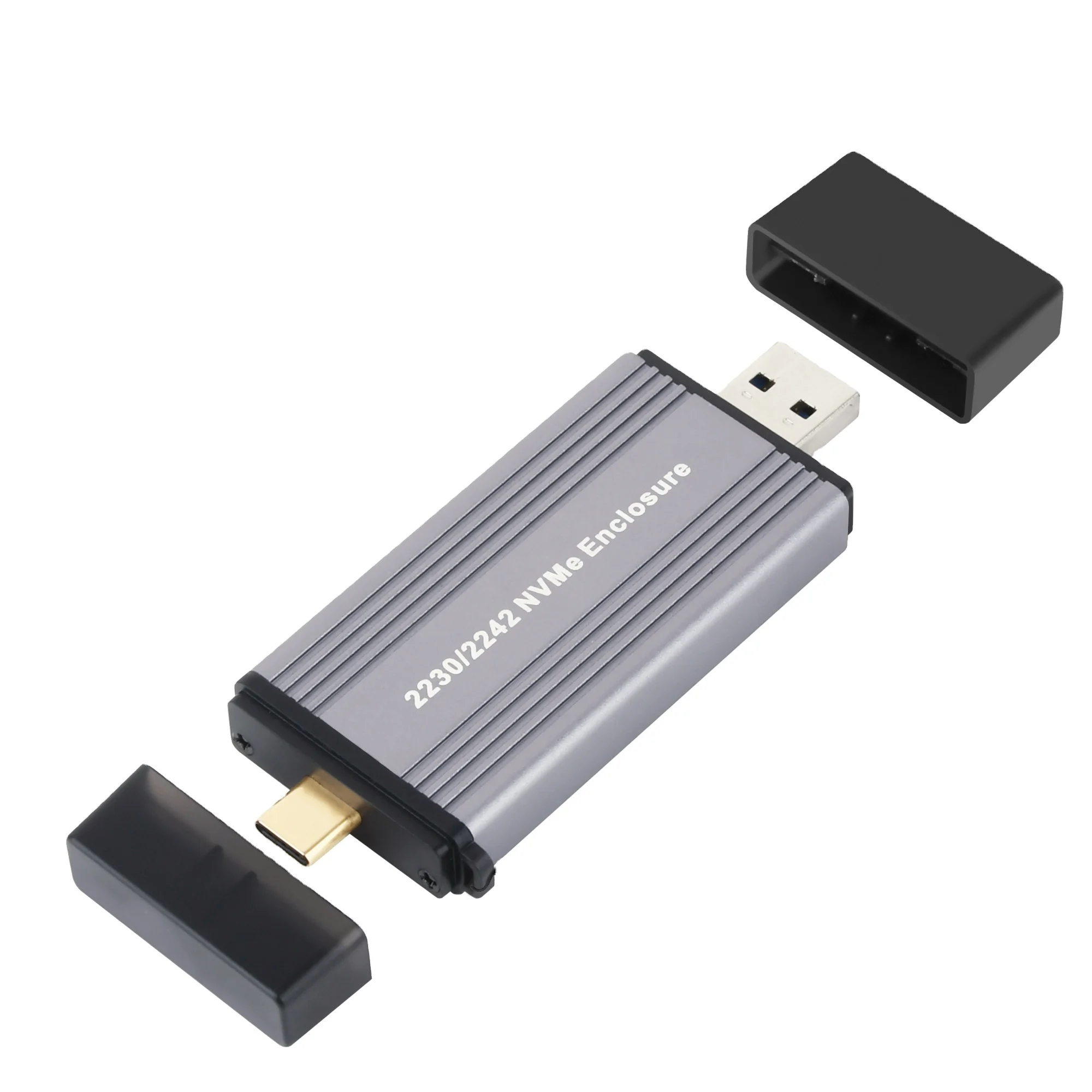 Chinese factory supplier supply Mini Enclosure For Ssd Dual Protocol Ngff Sata Nvme M.2 Pcie Nvme Ssd To Usb 3.1 Type-c M.2 Ssd Enclosure - Buy M 2 Nvme Enclosure Adapter Ssd Enclosure Case m2 Ngff & Nvme 2in1 Enclosure M.2 Nvme Ssd Case pcie And Nvme M.2 Ssd Enclosure Case Ssd M2