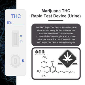<span class=keywords><strong>Cassette</strong></span> de <span class=keywords><strong>test</strong></span> rapide d'urine pour la détection du THC de la marijuana – Dépistage de drogues rapide et fiable - Product Image 4