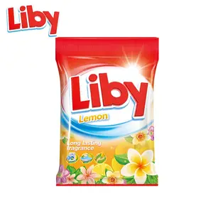 LIBY détergent en poudre enzyme fragancia para eco friendly poudre à laver lessive formulation produit savon en poudre pas cher