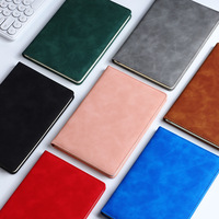 Vente en gros de carnet de cadeau promotionnel en cuir souple PU pour le bureau Carnet de notes d'affaires en cuir