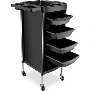 High-quality Hair <b>Tool</b> Salon <b>Trolley</b> Large Capacity Multi-layer Plastic Salon <b>Trolley</b> - Product Image 1