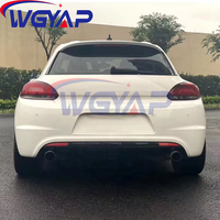 WGYAP R Style Body Kit para Volkswagen Scirocco 2009-2014 Parachoques de coche de plástico PP de alta calidad Posición delantera Fácil instalación