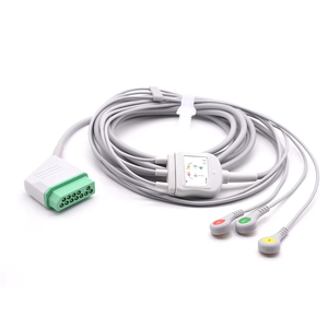 Совместимый с Nihon Kohden 5, прямой Соединительный кабель для пациента - Product Image 2