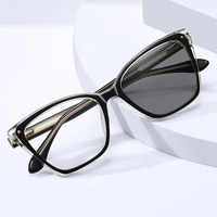 MS 81717 Lunettes de vue photochromiques œil de chat pour femme, monture TR, branches minimalistes lisses, polyvalentes pour le quotidien et l'extérieur