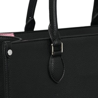 Sac fourre-tout de luxe en cuir PU pour femme, grande capacité, imperméable, brodé, pour affaires, voyage et ordinateur portable