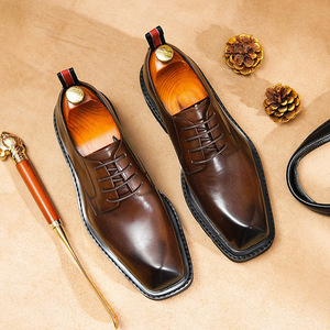 Nuevo Lanzamiento, Zapatos Casuales de Piel Genuina para Hombre, Estilo Slip-On, DSYX 2025 Otoño, Ligeros y Transpirables - Product Image 1