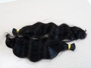 ผมต่อแบบไม่ผ่านการทำผมมนุษย์ผมลอนแบบไม่ผ่านกระบวนการผมทอจากเวียดนามเป็นกลุ่ม - Product Image 6