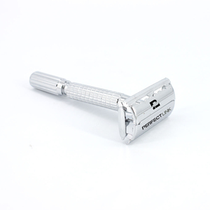 Men's <strong>Double</strong> <strong>Edge</strong> Stainless Steel Safety <strong>Razor</strong> Straight Metal Shaving Tool for Face-Navaja De Afeitar - Product Image 3