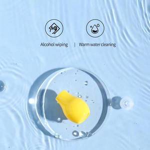 Aspirator Hidung Bayi Silikon Lembut dan Aman Vakum Pembersih Hidung Jarum Suntik Telinga Bulat Twister <span class=keywords><strong>Bulb</strong></span> Desain untuk Bayi Anak-anak - Product Image 6