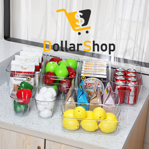 Plastic <strong>Rectangle</strong> Refrigerator Storage Containers with Freshness Preservation Multifunction Kitchen Boxes and <strong>Bins</strong> - Product Image 4