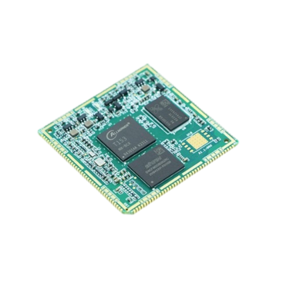 Chipboard Tronlong T153 Industrial Core Board Allwinner 4-core A7 1.6GHz+RISC-V with Triple Gigabit Ethernet Industrial Network