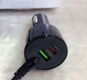 ที่ชาร์จในรถยนต์ 76W 4 in 1 A+C รองรับ QC3.0 พร้อมสายต่อ 1.8 เมตร สำหรับชาร์จเร็วที่เบาะหน้าและเบาะหลัง - Product Image 4