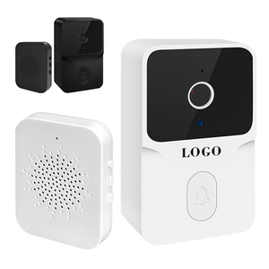 100 °   Cámara de Seguridad Gran Angular para el Hogar, Cámara IP Inalámbrica para Monitoreo de Puertas, Antirrobo, Sin Perforaciones, para Casa y Apartamento - Product Image 1