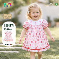 Puresun Fabricant Combinaisons à bulles personnalisées pour bébés filles 100% coton à manches courtes motif montgolfière 3-24 mois Vente en gros