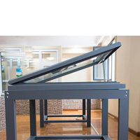 2022 Europäischer Neuer Stil Hausfenster Aluminium-Dachfenster Glasdachfenster Automatisches Dachfenster Fenêtre Aluminium