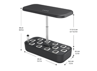 Système d'éclairage hydroponique intelligent de croissance, 36/12 led, jardin d'intérieur et entièrement automatique, plantation solève