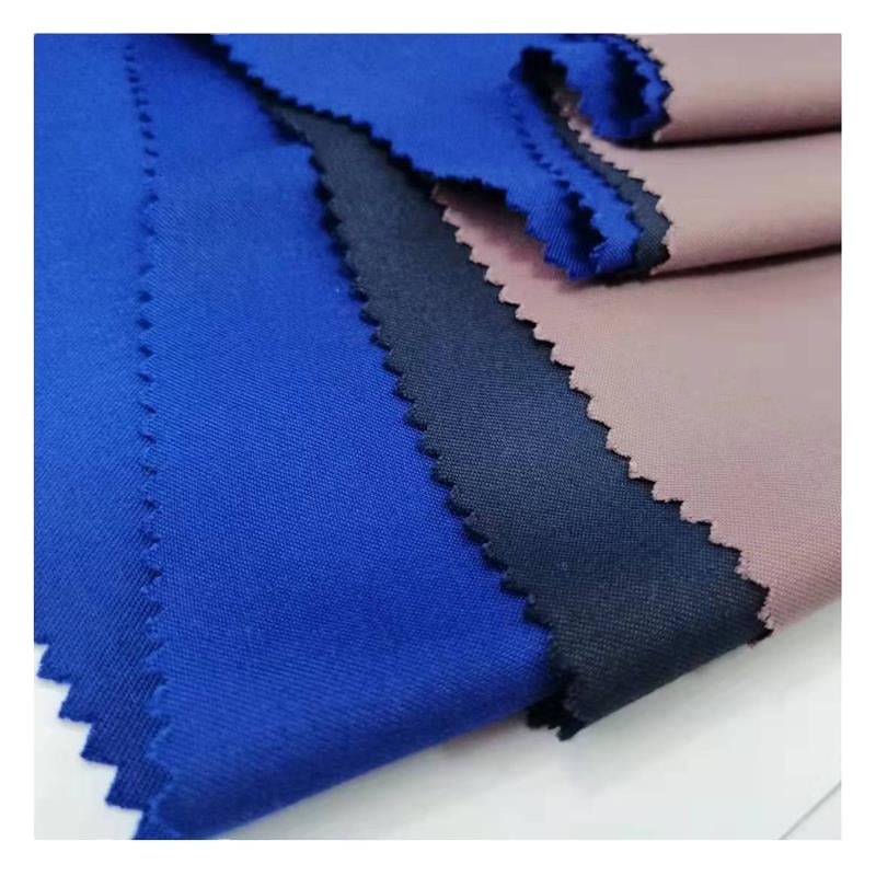 Popular use polyester/viscose 80/20 twill style reactive dyed fabric with English work for men suits