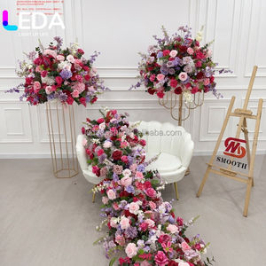 Décoration de mariage en plein air LEDA, bouquet floral coloré, fleurs artificielles pour centre de table - Product Image 2
