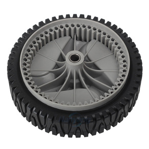 8x1.75" Lawn Mower <b>Wheels</b> 8 Inch Front Drive <b>Wheel</b> Assembly Replacement 583719501 194231X460 Drive Gear <b>Plastic</b> <b>Wheels</b> - Product Image 4