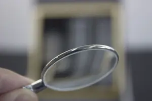 Kit de lentilles de test pour réflectomètre, cadre en plastique avec un anneau métallique, 1 pièce