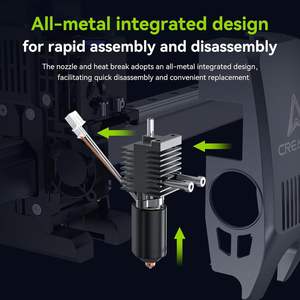 Kit de bloc chauffant en céramique Creality K2 Plus, résistant aux hautes températures jusqu'à 350C, pour imprimante 3D - Product Image 4