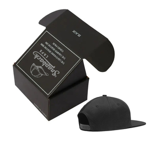 Cajas De Lujo Para Envios De Gorras Béisbol Envío Papel Snapback Cap Paquete Corrugado Avión Mailer Box - Product Image 6