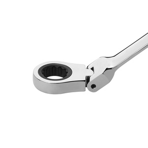 High Quality 8mm Flex-head Ratcheting <strong>Combination</strong> <strong>Wrench</strong> 72 Teeth Metric OEM Industrial Grade 30Nm Max Torque - Product Image 1