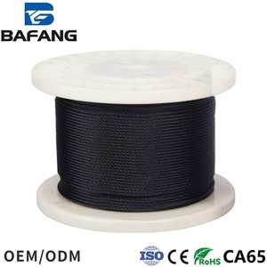 Fune Metallica Personalizzata con Ossidazione Nera, Fune Metallica Zincata Nera in Tutte le Misure - Product Image 3