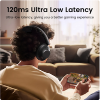 UGREEN HiTune Max5 Écouteurs sans fil à réduction de bruit active hybride, casque supra-auriculaire, 90H d'autonomie, audio haute résolution LDAC
