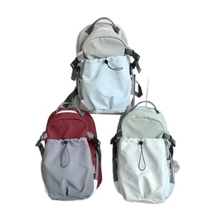 New Design Travel Hiking <b>Drawstring</b> Pack With Adjustable Straps <b>Waterproof</b> Lightweight <b>Bag</b> Casual Nylon Sports Packs - Product Image 3