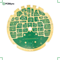 PCBSync Rogers RT/duroid 5880 0.4mm 1oz Immersion Silver 2-Layer Ultra-Thin RF Board
